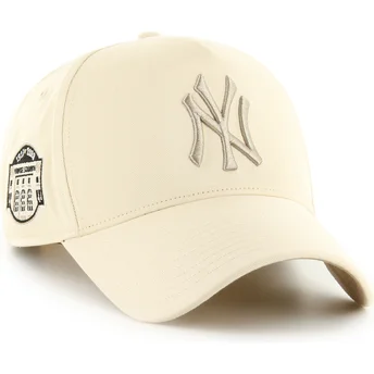 Lippikset kaareva beige snapback MVP DT Sure Shot Two Tone Cotton New York Yankees MLB 47 Brand