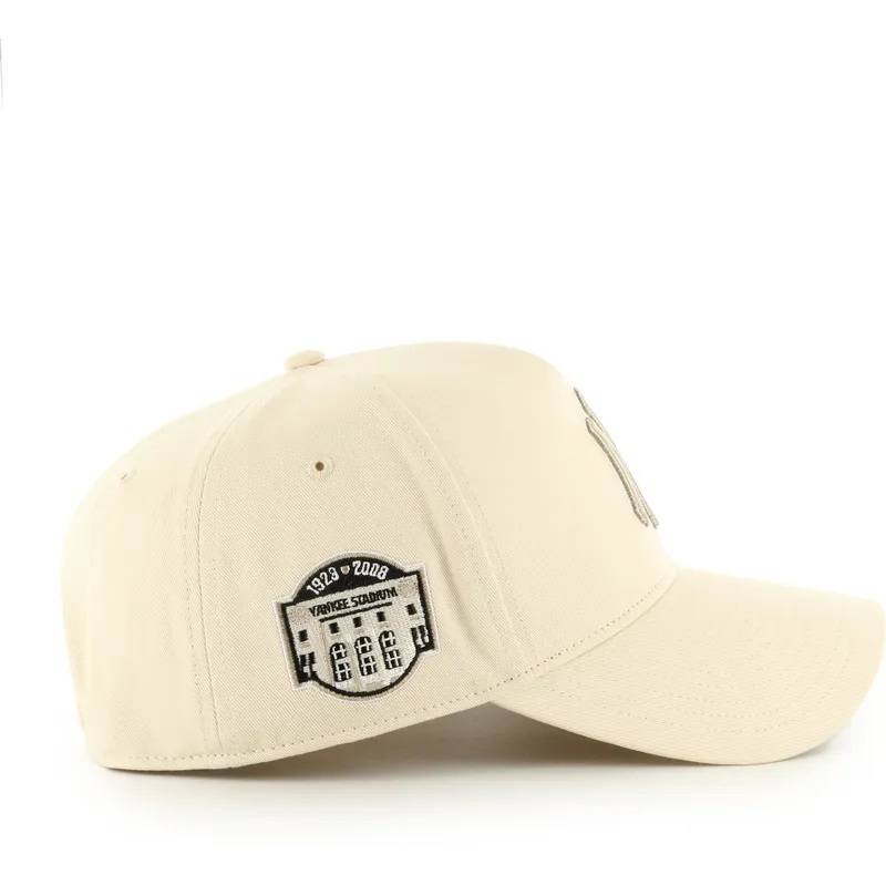cap-kaareva-beige-snapback-mvp-dt-sure-shot-two-tone-cotton-new-york-yankees-mlb-47-brand cap-kaareva-beige-snapback-mvp-dt-sure-shot-two-tone-cotton-new-york-yankees-mlb-47-brand