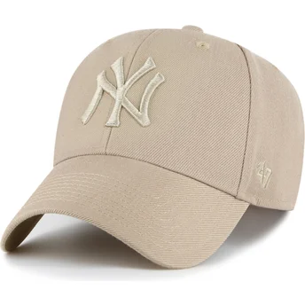 Lippikset kaareva khaki snapback khaki MVP New York Yankees MLB 47 Brand
