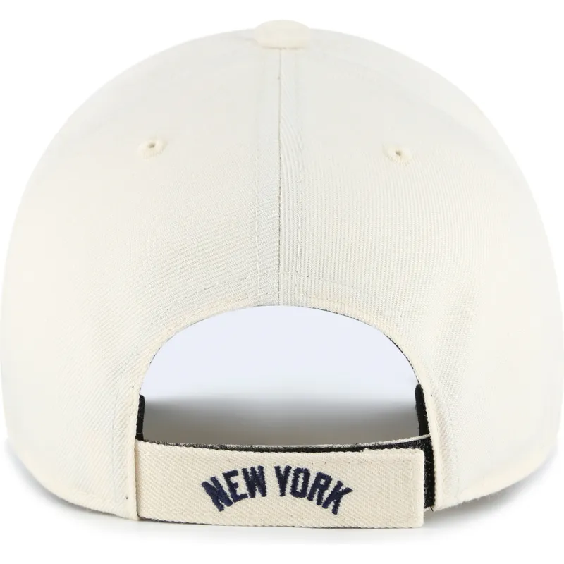 lippikset-kaareva-beige-saadettava-nauha-mvp-two-tone-new-york-yankees-mlb-47-brand