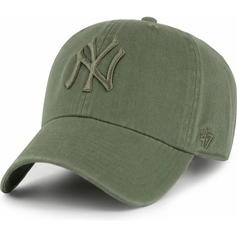 lippikset-kaareva-vihrea-saadettava-nauha-clean-up-new-york-yankees-mlb-47-brand lippikset-kaareva-vihrea-saadettava-nauha-clean-up-new-york-yankees-mlb-47-brand
