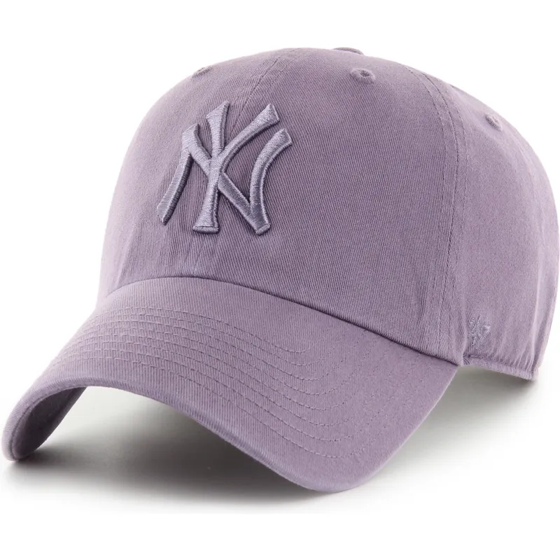 lippikset-kaareva-violetti-saadettava-nauha-clean-up-iris-new-york-yankees-mlb-47-brand