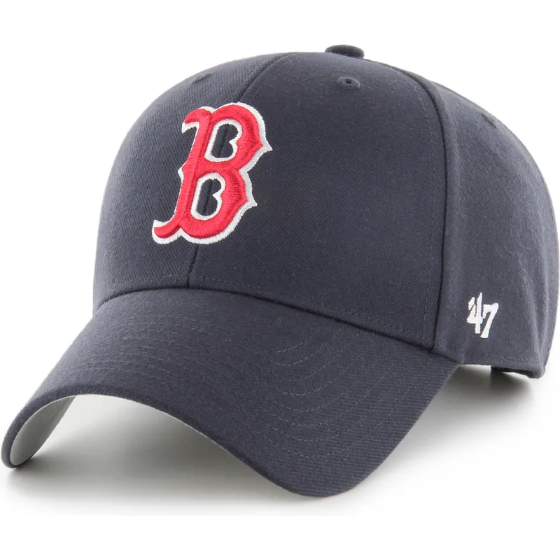 lippikset-kaareva-laivastonsininen-saadettava-nauha-mvp-boston-red-sox-mlb-47-brand lippikset-kaareva-laivastonsininen-saadettava-nauha-mvp-boston-red-sox-mlb-47-brand