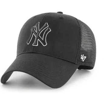 Cap kaareva black snapback Outline MVP Branson New York Yankees MLB 47 Brand