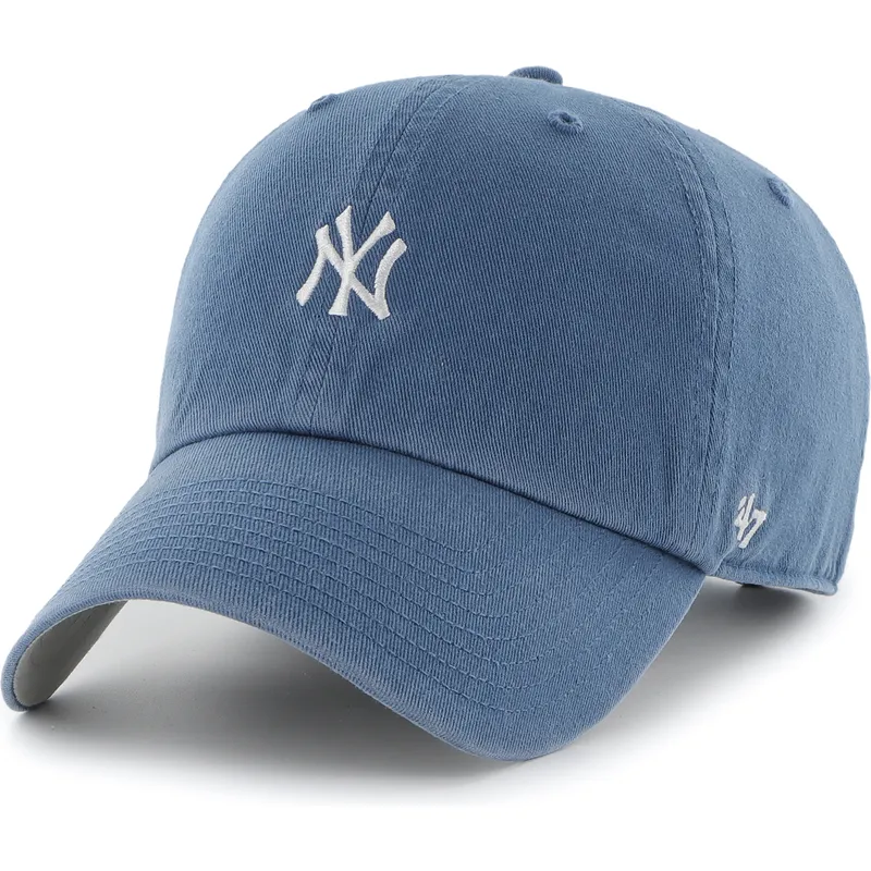 cap-kaareva-blue-adjustable-strap-clean-up-base-runner-new-york-yankees-mlb-47-brand cap-kaareva-blue-adjustable-strap-clean-up-base-runner-new-york-yankees-mlb-47-brand