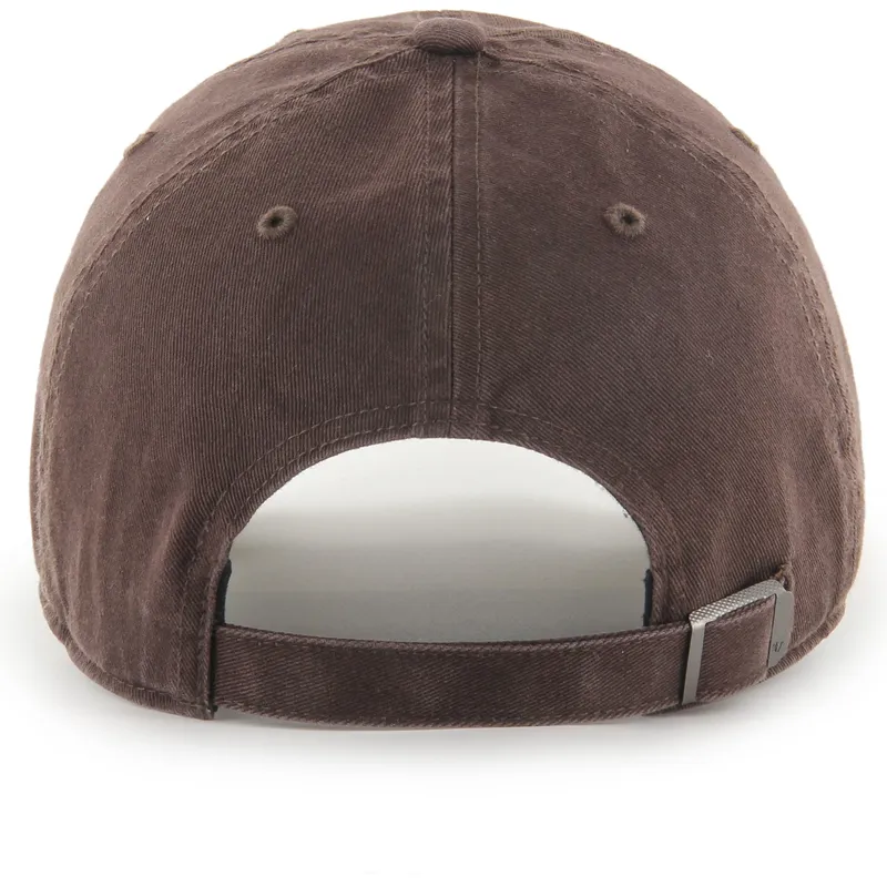lippikset-kaareva-ruskea-saadettava-nauha-clean-up-base-runner-mini-new-york-yankees-mlb-47-brand