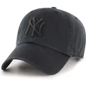 cap-kaareva-black-adjustable-strap-clean-up-new-york-yankees-mlb-47-brand