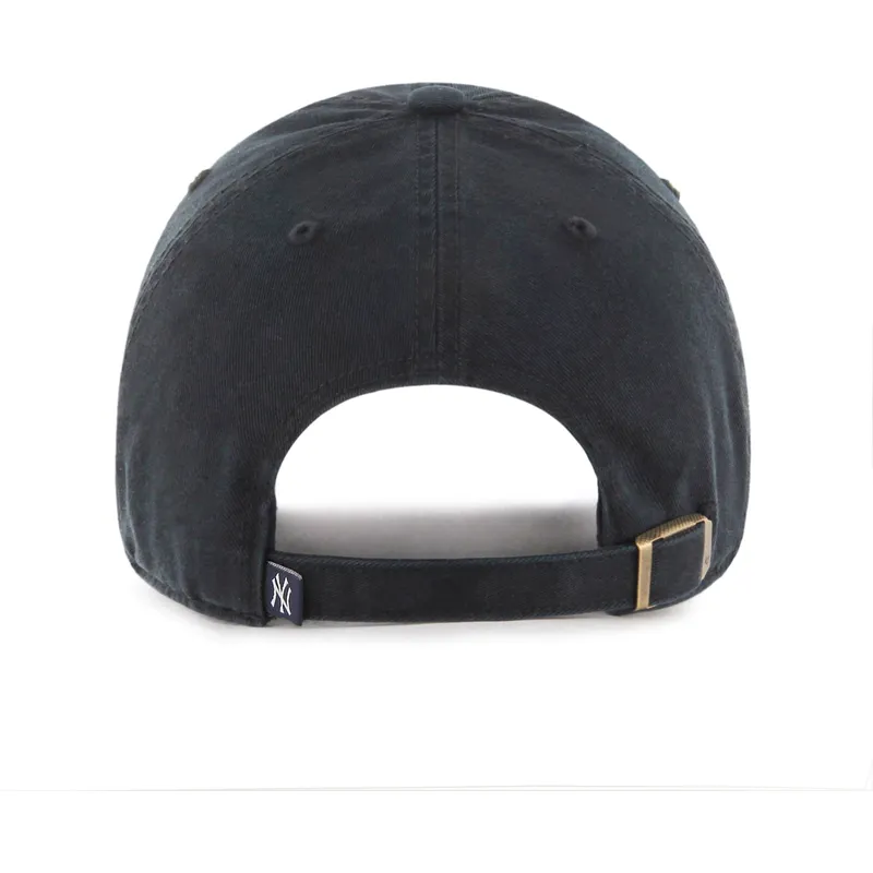 lippikset-kaareva-musta-saadettava-nauha-clean-up-new-york-yankees-mlb-47-brand lippikset-kaareva-musta-saadettava-nauha-clean-up-new-york-yankees-mlb-47-brand