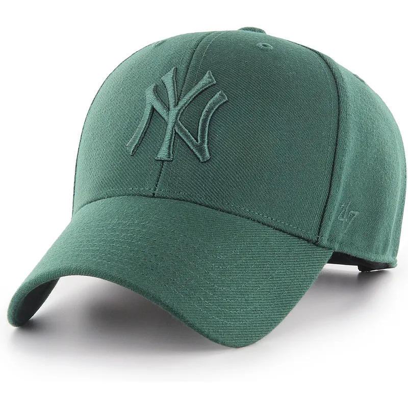 lippikset-kaareva-vihrea-snapback-mvp-new-york-yankees-mlb-47-brand