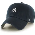 lippikset-kaareva-laivastonsininen-saadettava-nauha-clean-up-base-runner-mini-new-york-yankees-mlb-47-brand