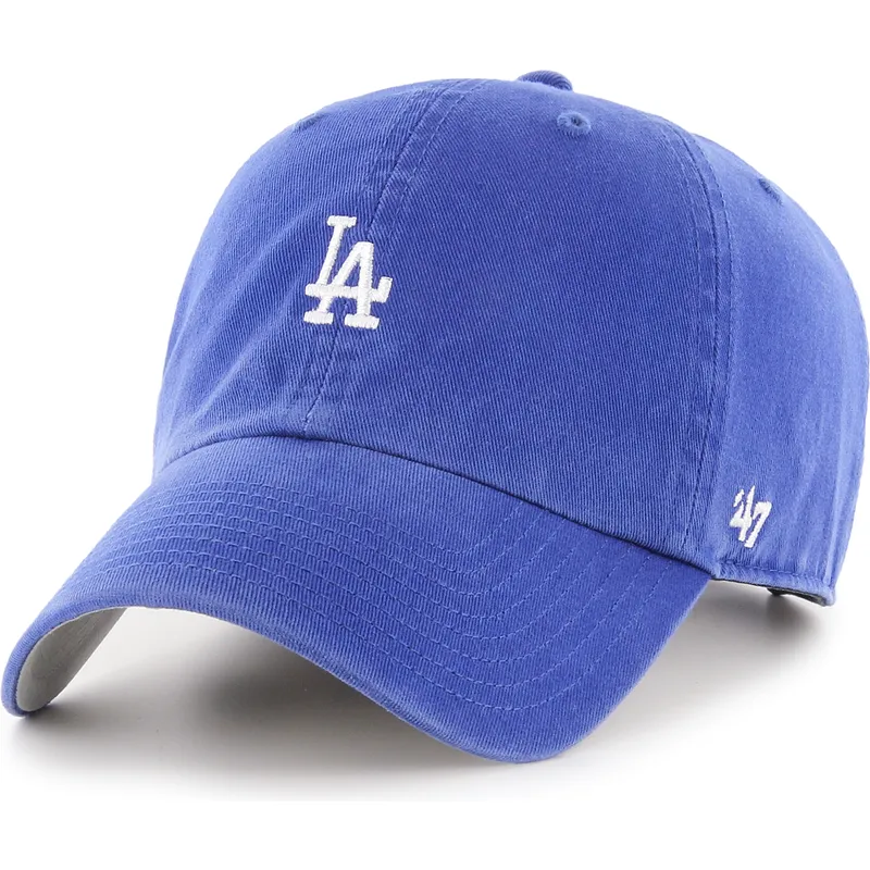 cap-kaareva-blue-adjustable-strap-clean-up-base-runner-los-angeles-dodgers-mlb-47-brand