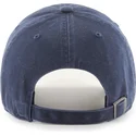 lippikset-kaareva-laivastonsininen-saadettava-nauha-clean-up-base-runner-los-angeles-dodgers-mlb-47-brand
