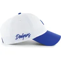 cap-kaareva-white-adjustable-strap-clean-up-vista-mini-two-tone-los-angeles-dodgers-mlb-47-brand