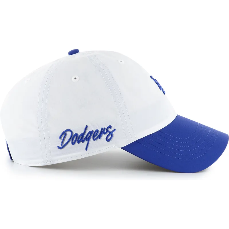 lippikset-kaareva-valkoinen-saadettava-nauha-clean-up-vista-mini-two-tone-los-angeles-dodgers-mlb-47-brand