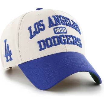 Cap kaareva beige adjustable strap MVP Broke Line Los Angeles Dodgers MLB 47 Brand