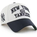 lippikset-kaareva-beige-saadettava-nauha-mvp-broke-line-new-york-yankees-mlb-47-brand