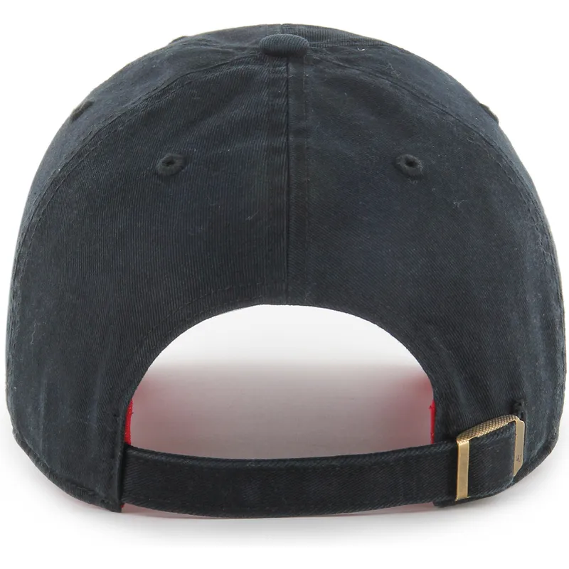 lippikset-kaareva-musta-saadettava-nauha-clean-up-heart-icon-new-york-yankees-mlb-47-brand