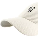cap-kaareva-beige-adjustable-strap-clean-up-cord-base-runner-new-york-yankees-mlb-47-brand