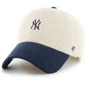 lippikset-kaareva-beige-saadettava-nauha-clean-up-cord-base-runner-two-tone-new-york-yankees-mlb-47-brand