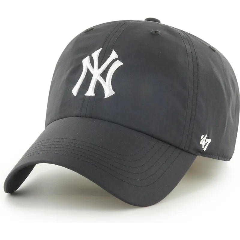 cap-kaareva-black-adjustable-strap-clean-up-brrr-new-york-yankees-mlb-47-brand