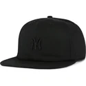 47-brand-flat-brim-black-logo-captain-rl-contemporary-new-york-yankees-mlb-black-snapback-cap