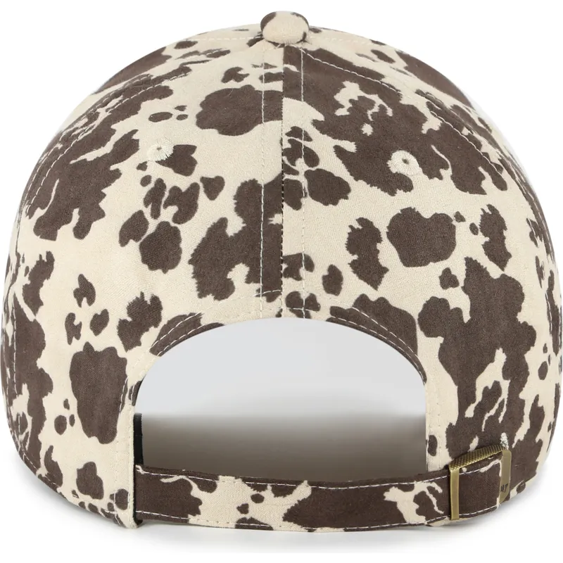 lippikset-kaareva-ruskea-saadettava-nauha-clean-up-bessie-los-angeles-dodgers-mlb-47-brand