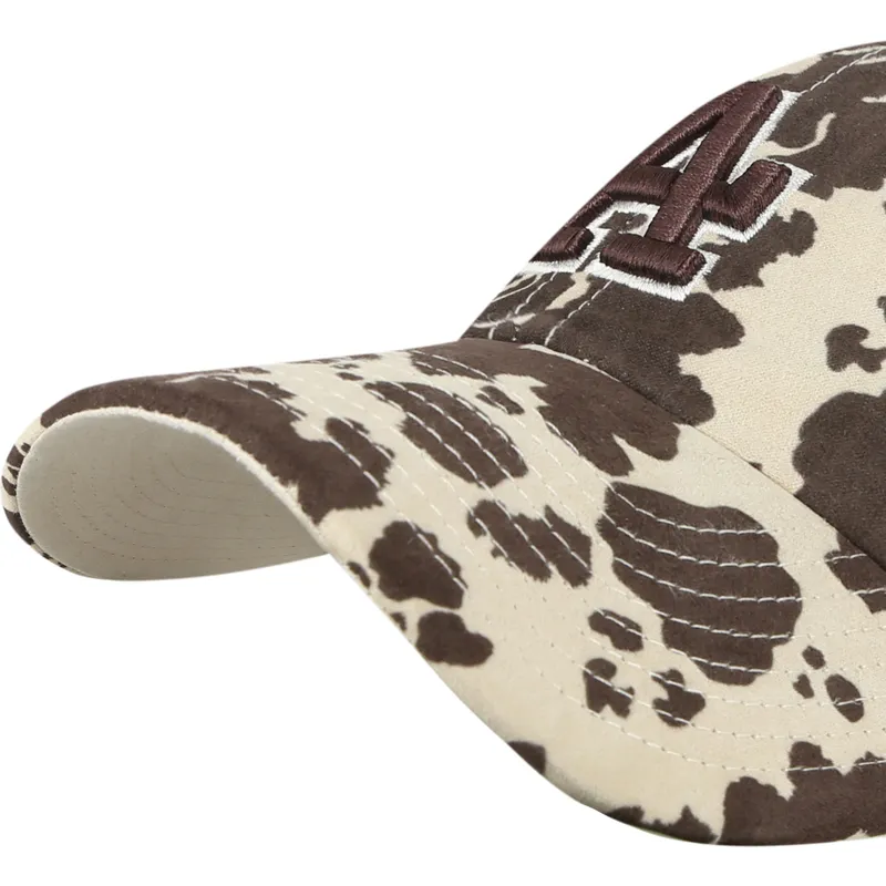 lippikset-kaareva-ruskea-saadettava-nauha-clean-up-bessie-los-angeles-dodgers-mlb-47-brand