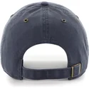 cap-kaareva-navy-blue-adjustable-strap-clean-up-windham-suede-vintage-new-york-yankees-mlb-47-brand