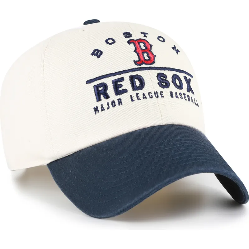 cap-kaareva-beige-adjustable-strap-clean-up-windham-boston-red-sox-mlb-47-brand cap-kaareva-beige-adjustable-strap-clean-up-windham-boston-red-sox-mlb-47-brand