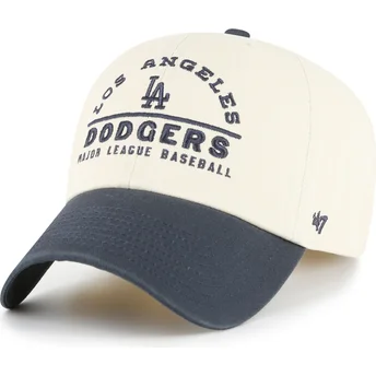 Cap kaareva beige adjustable strap Clean Up Windham Los Angeles Dodgers MLB 47 Brand