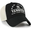cap-kaareva-black-snapback-clean-up-windham-mesh-new-york-yankees-mlb-47-brand