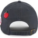 lippikset-kaareva-laivastonsininen-saadettava-nauha-clean-up-badges-vintage-new-york-yankees-mlb-47-brand