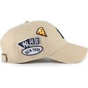 lippikset-kaareva-khaki-saadettava-nauha-clean-up-badges-new-york-yankees-mlb-47-brand