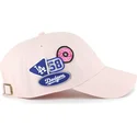 lippikset-kaareva-vaaleanpunainen-saadettava-nauha-clean-up-badges-los-angeles-dodgers-mlb-47-brand