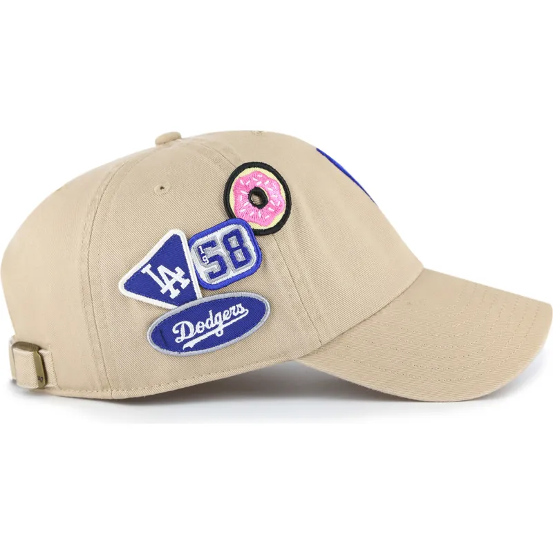 cap-kaareva-khaki-adjustable-strap-clean-up-badges-los-angeles-dodgers-mlb-47-brand cap-kaareva-khaki-adjustable-strap-clean-up-badges-los-angeles-dodgers-mlb-47-brand