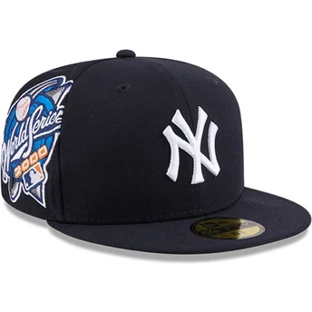 Cap litteä navy blue ajustada 59FIFTY Hidden Hit New York Yankees MLB New Era