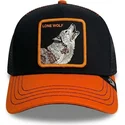 lippikset-kaareva-rekka-musta-snapback-solo-wolf-fab-farm-the-farm-goorin-bros