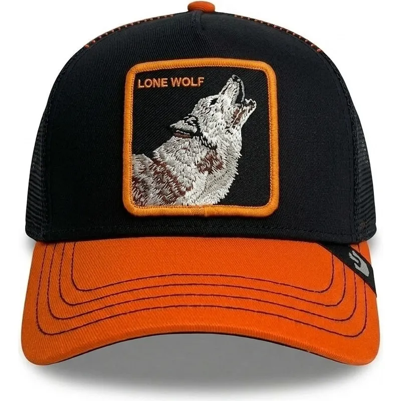 lippikset-kaareva-rekka-musta-snapback-solo-wolf-fab-farm-the-farm-goorin-bros