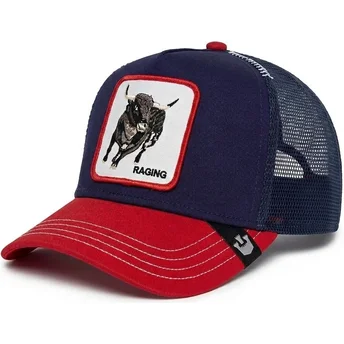 Lippikset kaareva rekka laivastonsininen snapback Raging Bull Fab Farm The Farm Goorin Bros.