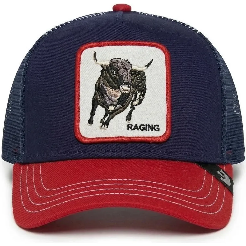 lippikset-kaareva-rekka-laivastonsininen-snapback-raging-bull-fab-farm-the-farm-goorin-bros