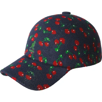 Lippikset kaareva laivastonsininen säädettävä nauha Cherry Spacecap Kangol