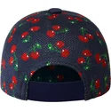 lippikset-kaareva-laivastonsininen-saadettava-nauha-cherry-spacecap-kangol