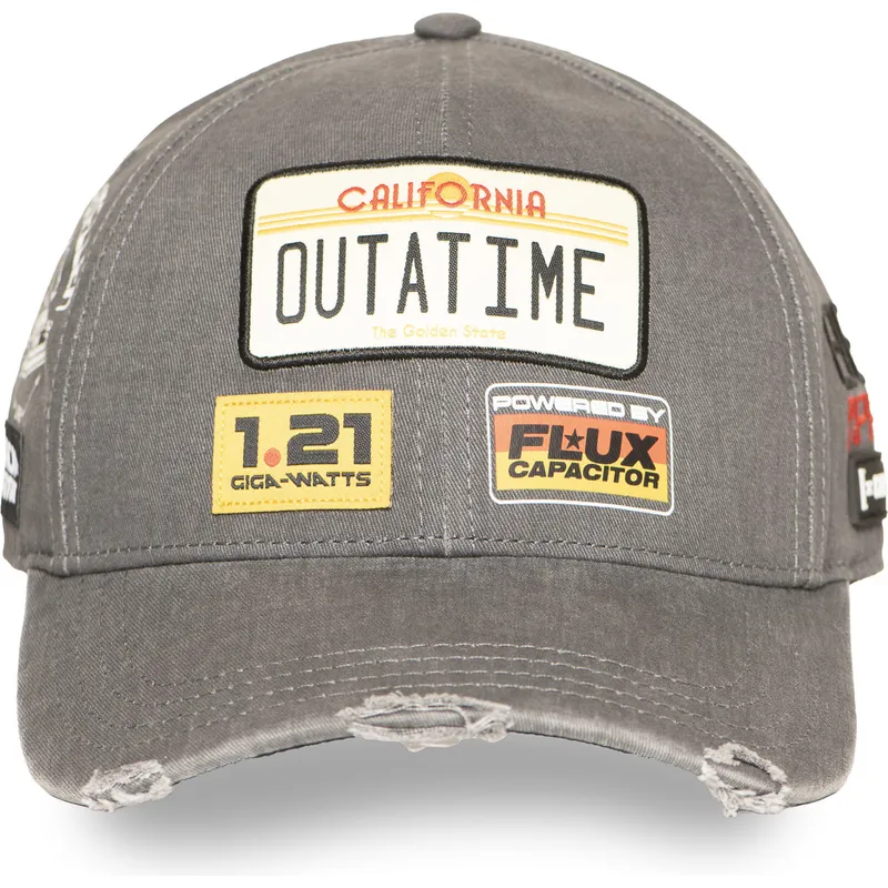 cap-kaareva-gray-snapback-back-to-the-future-capslab cap-kaareva-gray-snapback-back-to-the-future-capslab