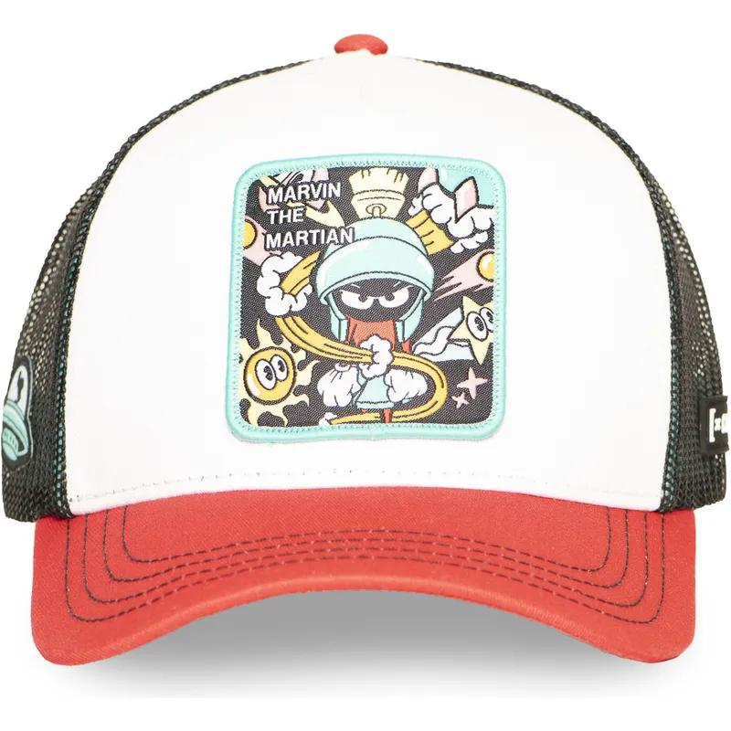 lippikset-kaareva-rekka-monivarinen-snapback-loo13-marb-marvin-marsilainen-looney-tunes-capslab