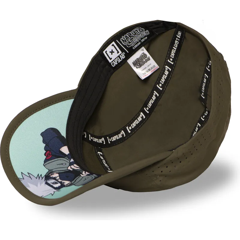 cap-kaareva-green-adjustable-strap-kakashi-hatake-naruto-capslab cap-kaareva-green-adjustable-strap-kakashi-hatake-naruto-capslab