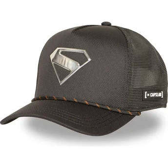 Cap kaareva black snapback Superman DC Comics Capslab
