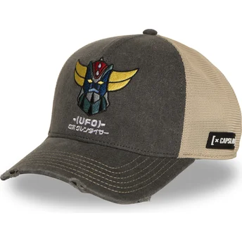 Cap kaareva gray snapback Robot Grendizer Robot Grendizer Capslab