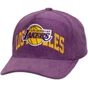 cap-kaareva-violet-snapback-arch-stamp-pro-los-angeles-lakers-nba-mitchell-ness