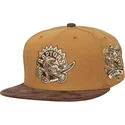 lippikset-littea-ruskea-saadettava-nauha-coffee-strapback-toronto-raptors-nba-mitchell-ness