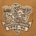 lippikset-littea-ruskea-saadettava-nauha-coffee-strapback-toronto-raptors-nba-mitchell-ness